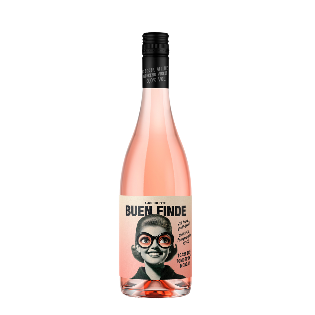 Buen Finde Vino Rosado Sin Alcohol 0,0% (Desalcoholizado)
