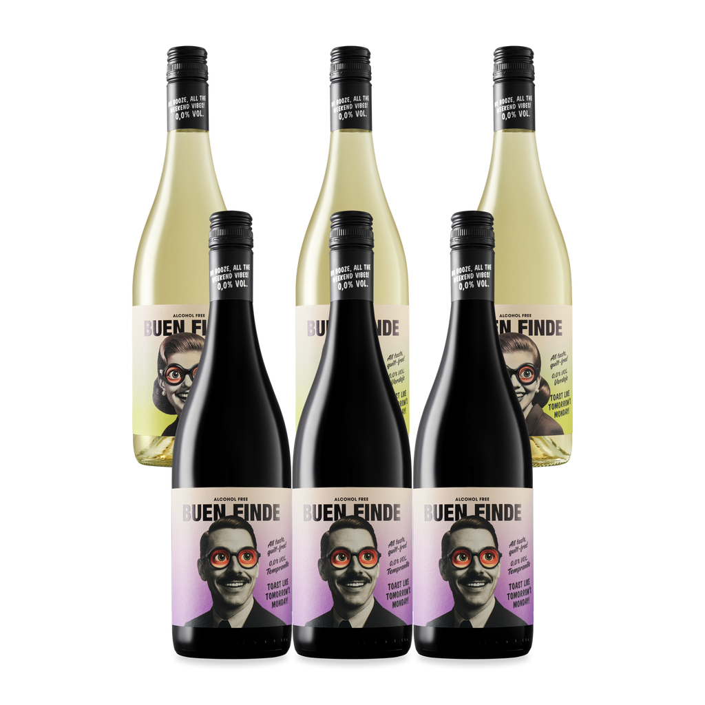 Pack 6 Buen Finde: 3 Verdejo y 3 Tempranillo 0,0 %