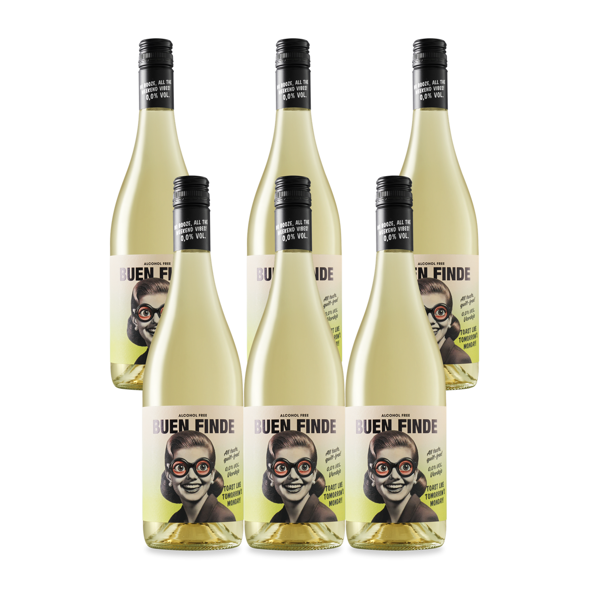 Pack 6 Buen Finde Verdejo 0,0 %