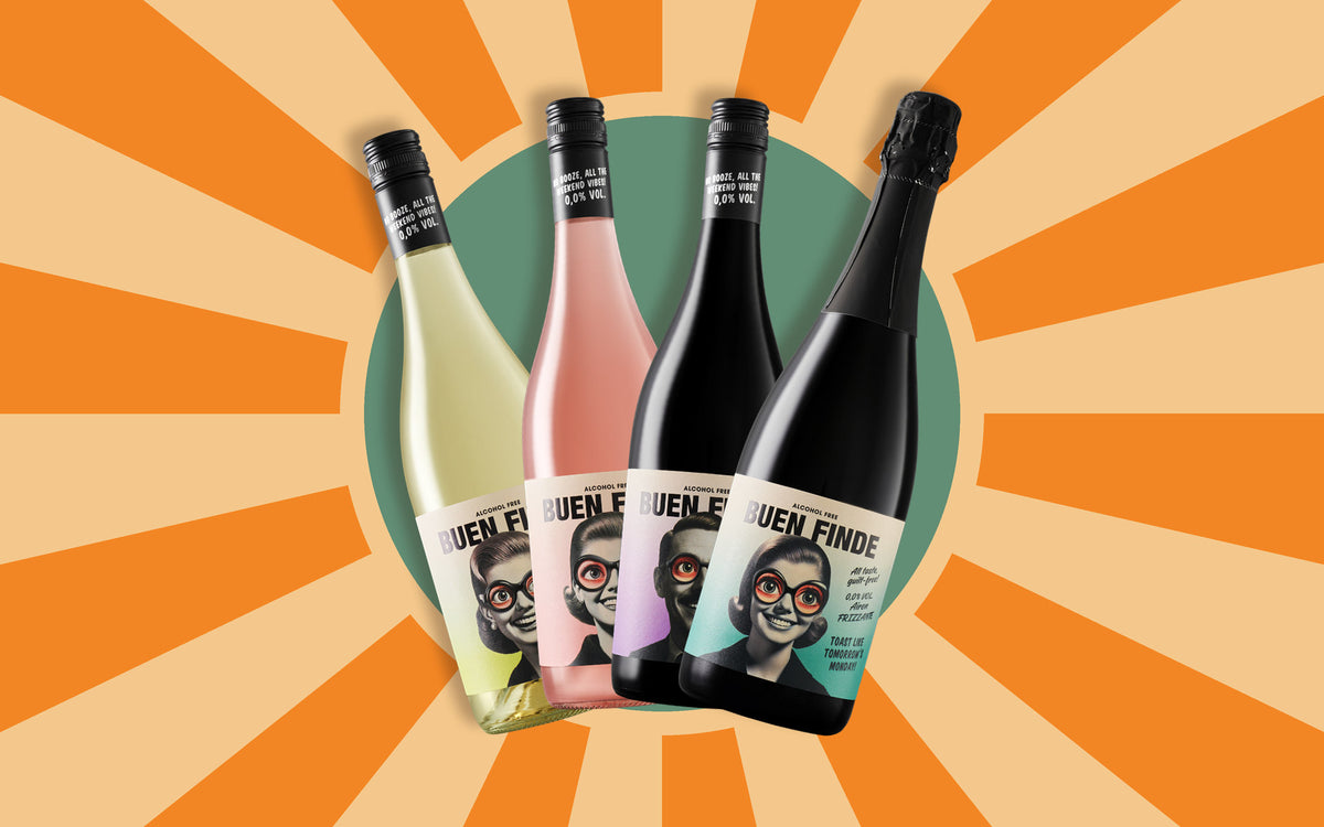 Set 4 Buen Finde: los cuatro vinos 0,0 %